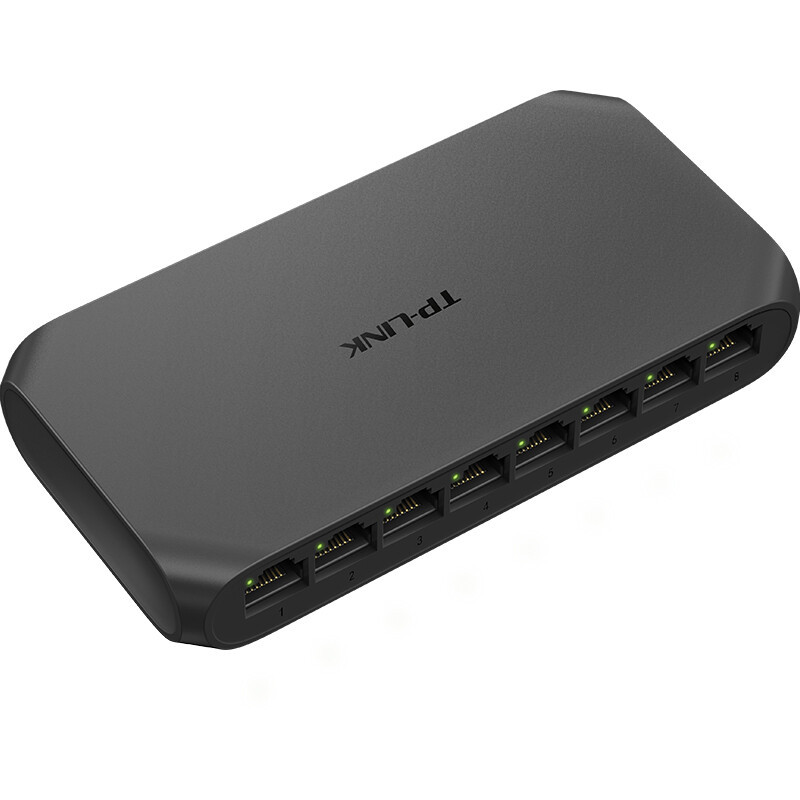 TP-LINK 8口千兆交换机 分流器 兼容百兆 TL-SG1008U的照片